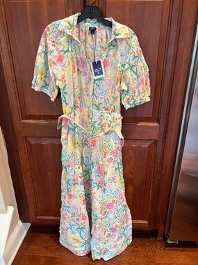 Roller Rabbit x Target Vacation Short Sleeve Maxi Dress